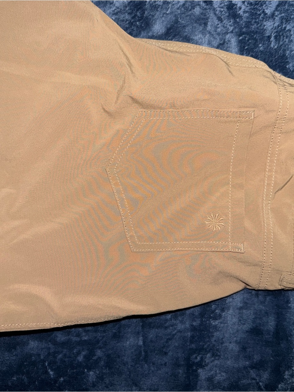 Athleta Tan High-Rise Active capris